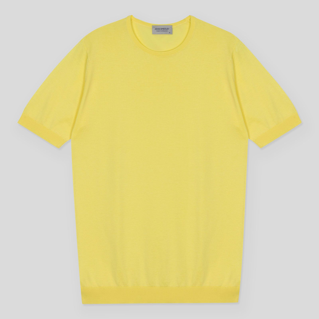 Belden T-Shirt In Yellow Balm