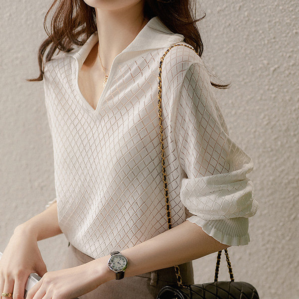 Collared Long Sleeve Shirt from Apollo Box