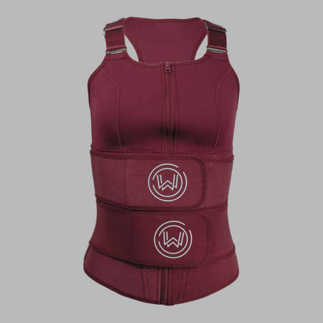 High Impact Vapor Vest - Dark Maroon