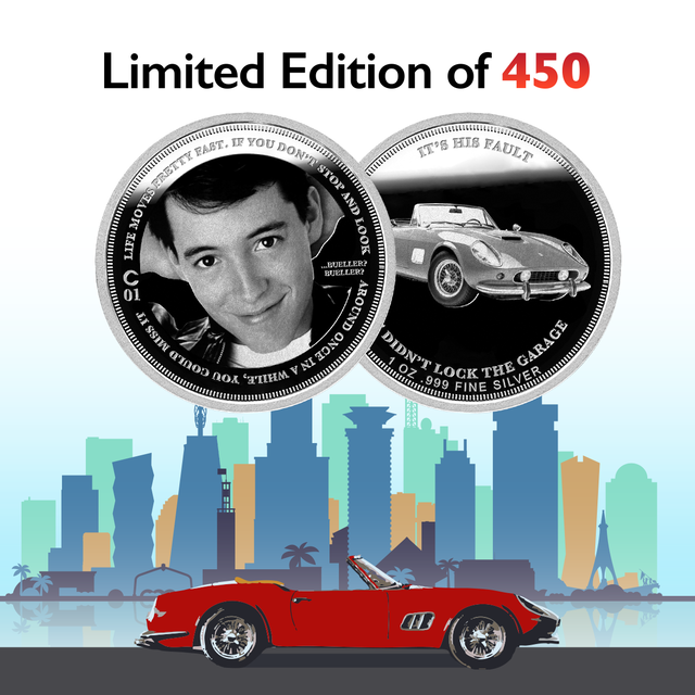 Life Moves Pretty Fast Silver Coin 1oz