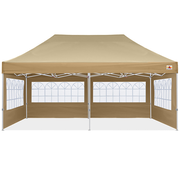 ABCCANOPY S1 Commercial Pop Up Church Canopy Tent with Window Sidewalls