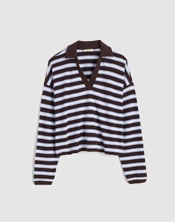 Relaxed Polo Shirt in Stripe
