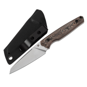 KANSEPT Fixed Blade Parr Copper Carbon Fiber Handle (3.12" CPM S35VN Blade) with Jonathan Styles Design-G011A2