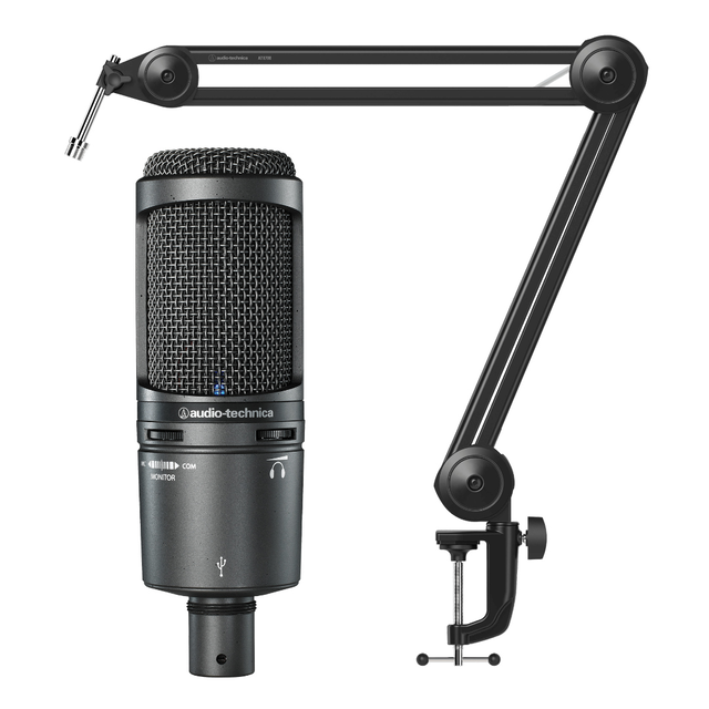 Buy Audio-Technica AT2020USB-X Cardioid Microphone Boom Arm Bundle [AT2020USBX-BOOM] | PC Case Gear Australia