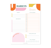 Medium Custom Notepad - Blocks