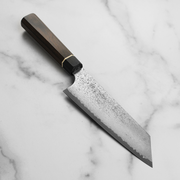 Senzo Black Damascus 6.5" Bunka Knife