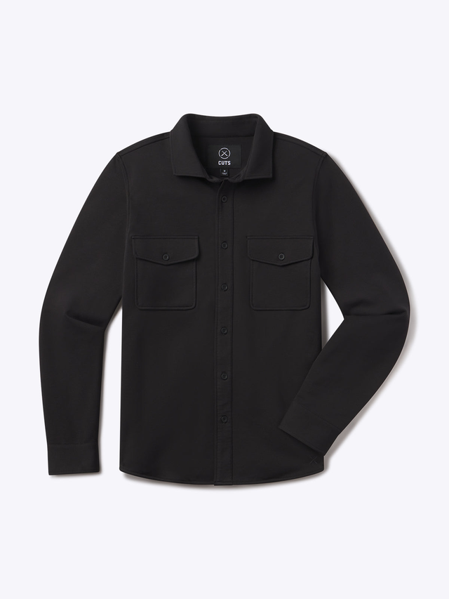 Hyperloop Overshirt | Black Signature-Fit