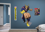 ALLMIGHT - My Hero Academia - RealBig Collection - Official Funimation - Reusable Vinyl Wall Decals