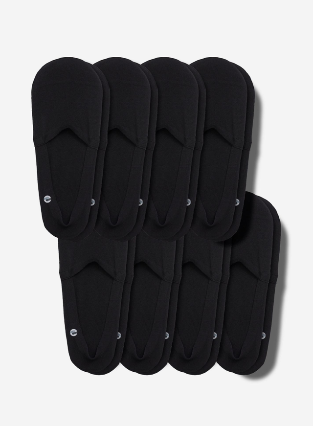 Organic Cotton No Show Socks 8-Pack