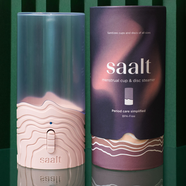 Saalt Cup + Disc Steamer