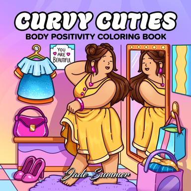 Curvy Cuties Coloring Book