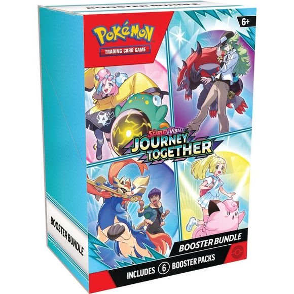 Pokemon Scarlet and Violet SV9 Journey Together Booster Bundle