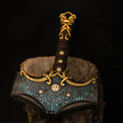Mjolnir Hammer - Glowing Runes