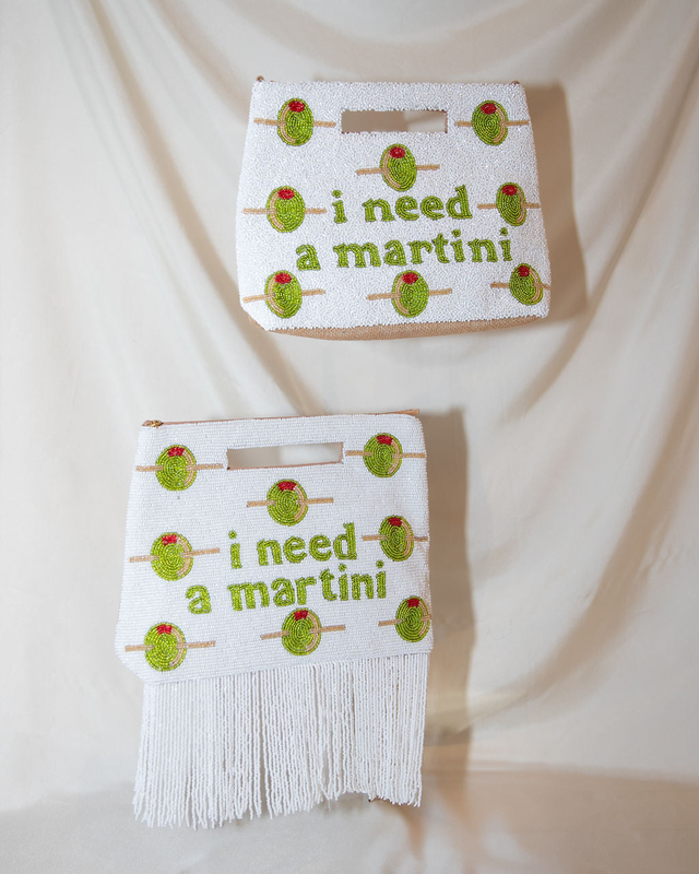 I Need A Martini Pouch