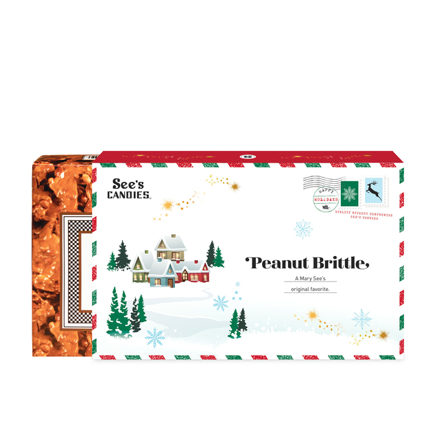 Christmas Peanut Brittle