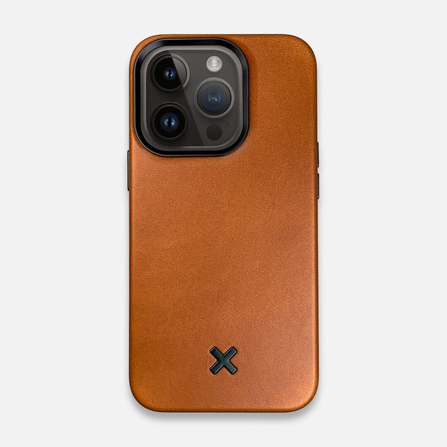Full Leather Case - Whiskey - iPhone 14 Pro