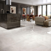 Polished Porcelain Tile White River 39x39