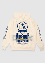 LA Galaxy MLS Champions Hoodie // Natural