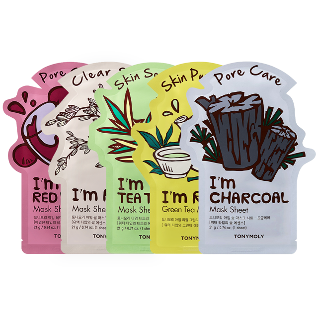 Acne & Oil Control 5-Pack I Am Mask Set