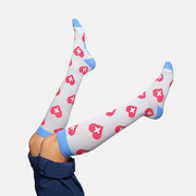 Hearts Compression Socks