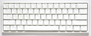 Ducky One 2 Mini Pro Pure White RGB LED 60% Double Shot PBT Mechanical Keyboard