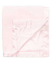 Pink Plush Receiving Blanket