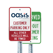 Parking signs