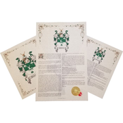 Cristofaro Coat of Arms, Crest & History 3 Print Combo - Origin: Italy on eBid New Zealand | 205726099