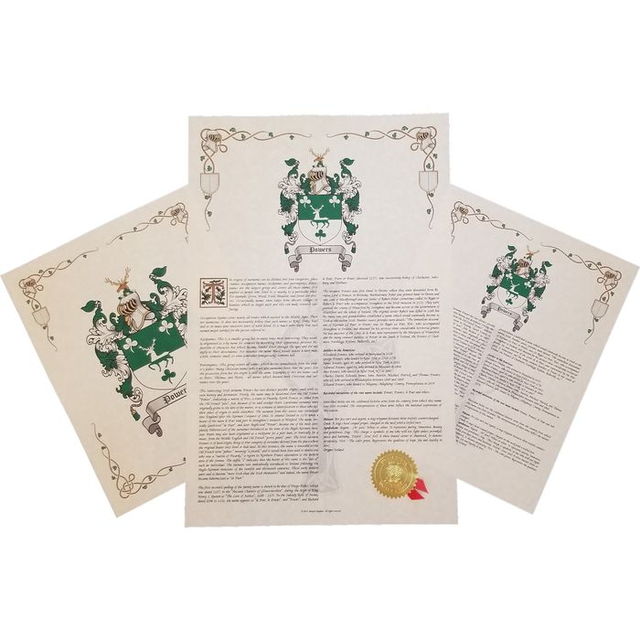 Cristofaro Coat of Arms, Crest & History 3 Print Combo - Origin: Italy on eBid New Zealand | 205726099