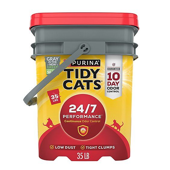 Purina Tidy Cats 24/7 Performance Cat Litter - 35 Lbs