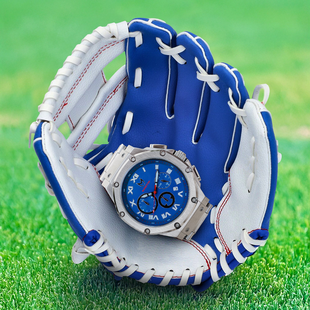 AM1054SS - AMBASSADOR SILVER / LA BLUE STEEL WATCH