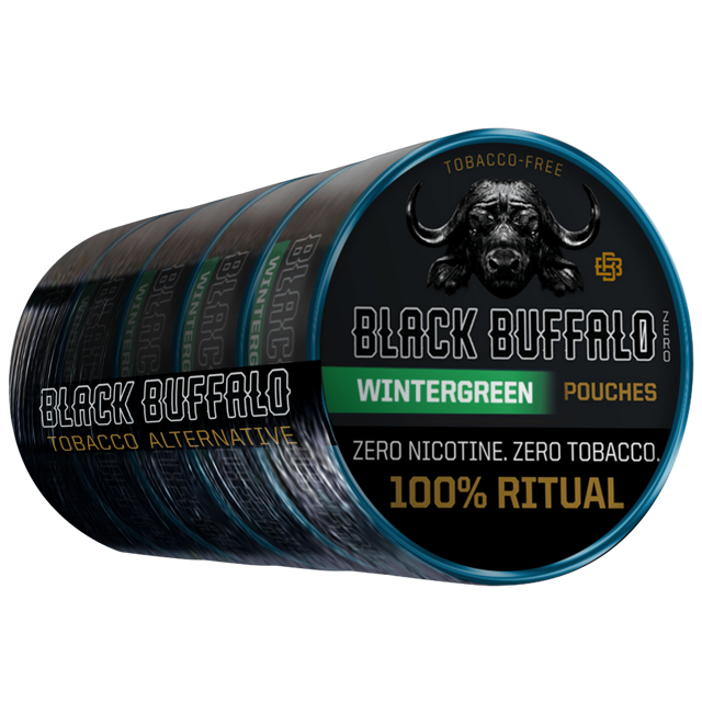 Wintergreen ZERO Pouches | 5-Can Roll