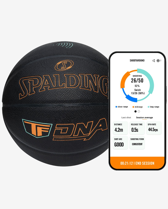 Spalding TF DNA Smart Basketball + 1 Year Subscription