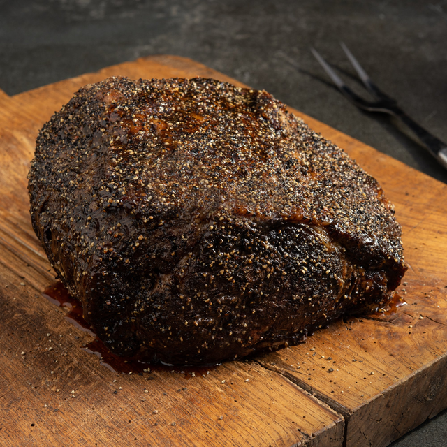 Smoked Prime Rib