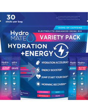 HydroMATE Electrolytes Plus Energy Variety Pack