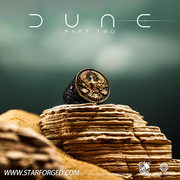 Starforged  Dune II Paul Atreides Signet Ring of House Atreides The One Licensed by Legendary Pictures