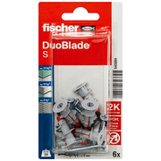 Fischer DuoBlade Plasterboard fixing (Dia)4.5mm (L)44mm, Pack of 6