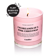DREAMING OF PINK CHRISTMAS CANDLE
