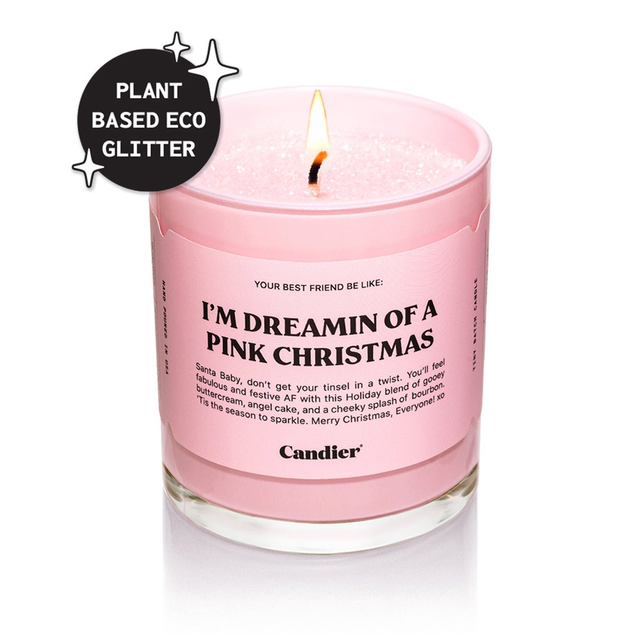 DREAMING OF PINK CHRISTMAS CANDLE