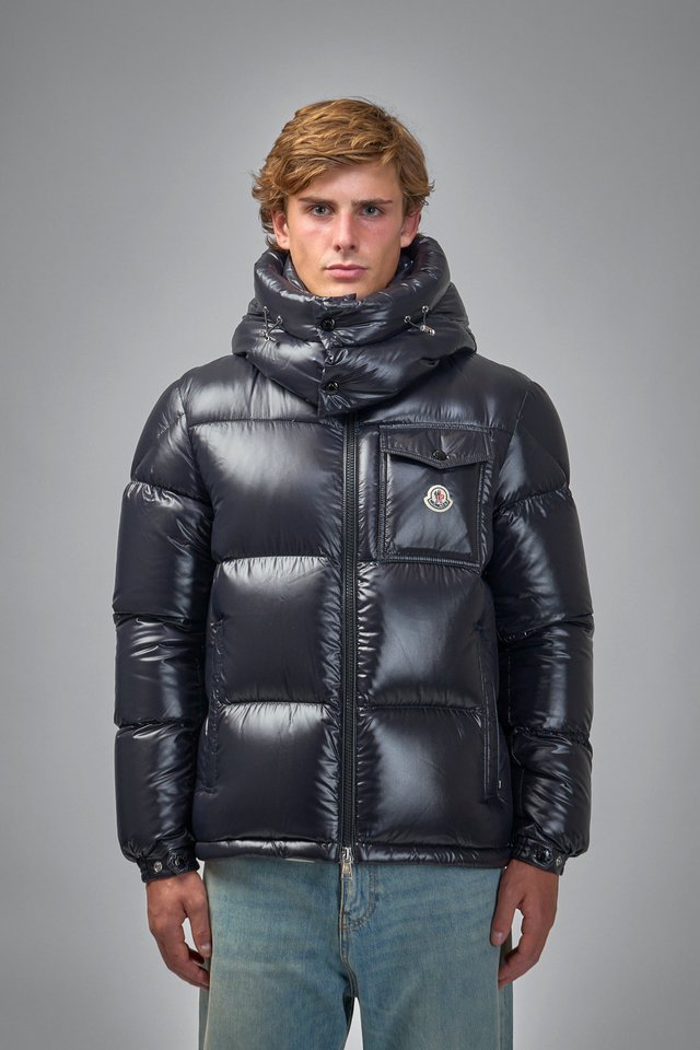 Montbeliard Hooded Short Down Jacket