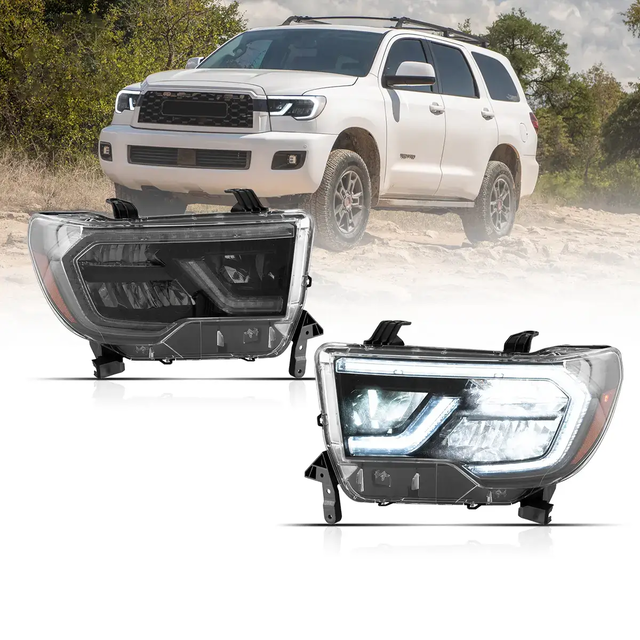 07-13 Toyota Tundra XK50 & 08-21 Toyota Sequoia SR5 XK60 HeadLights