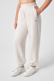 Girl’s Cotton Candy Fleece Sweatpant - Light Gray