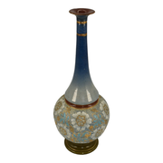 Royal Doulton English Pottery Tall Ceramic Vase
