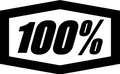 100 Percent logo