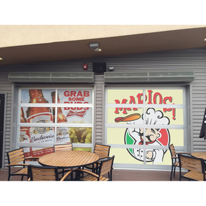 Mars Air Systems NH272-2UG-TS Titanium Silver Powder Coated Unheated High Velocity Series 2 Air Curtain - 280/230 Volts 3-Ph