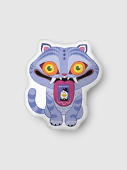 KPop Demon Hunters Derpy Tiger Pillow