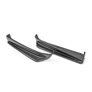 JDMuscle 15-21 WRX/STI Carbon Fiber Rear Spats - STI Style