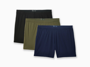 4" Pocket Lounge Shorts ~ Variety 3 Pack