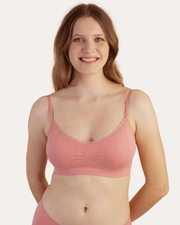 Coobie V-Neck Sweet Heart Lace Bra 9045