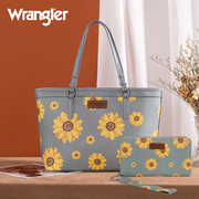 Wrangler Sunflower Print Tote Bag